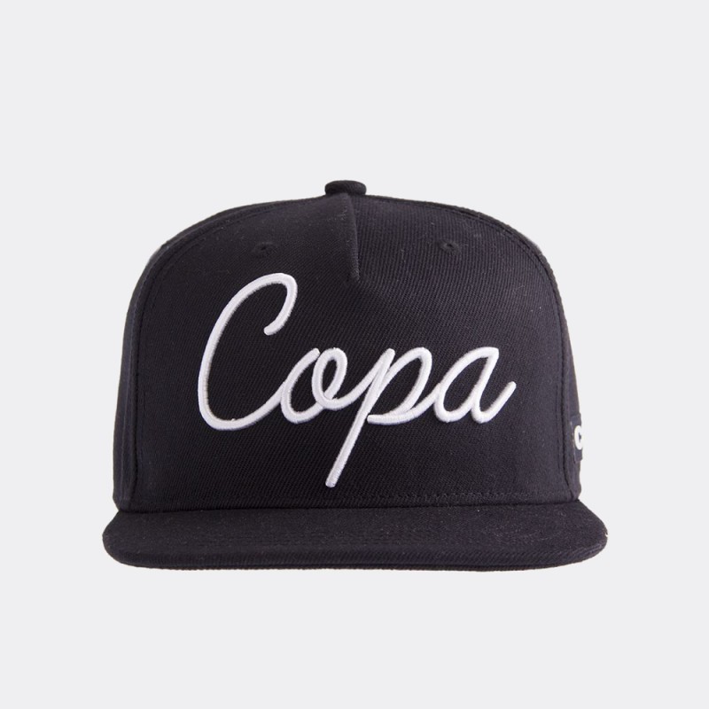 Кепка с логотипом COPA Snap черная