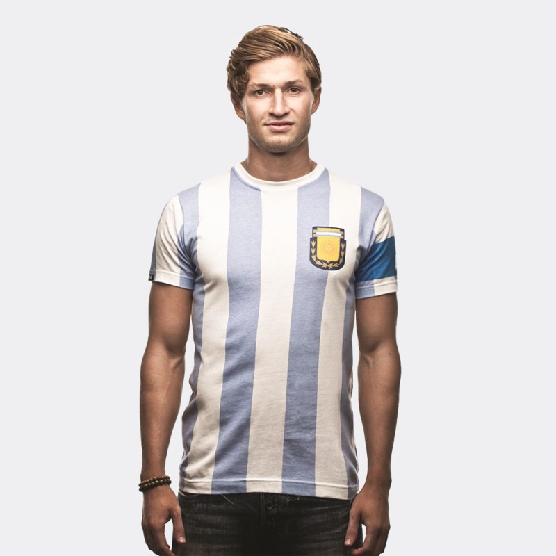 Футболка капитана сборной Argentina белая