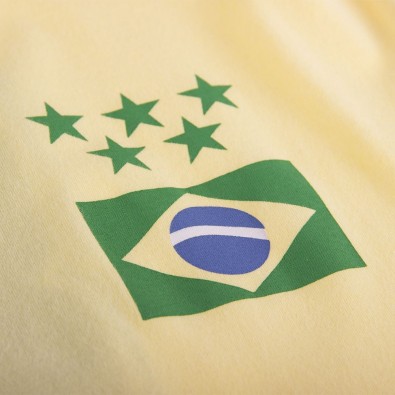 Футболка капитана сборной Brasil Capitão желтая