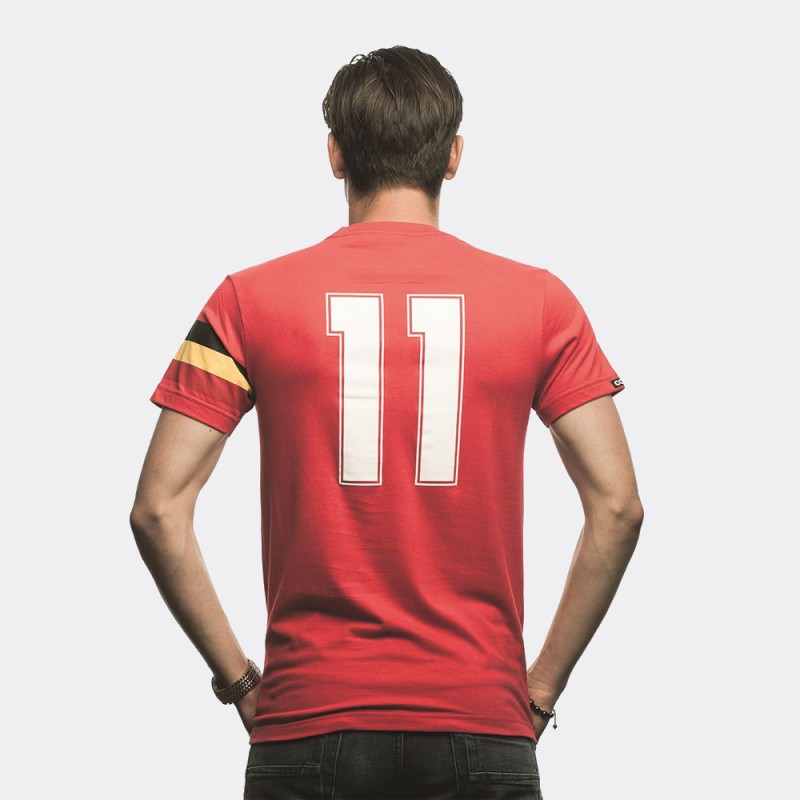 Футболка капитана сборной Belgium красная