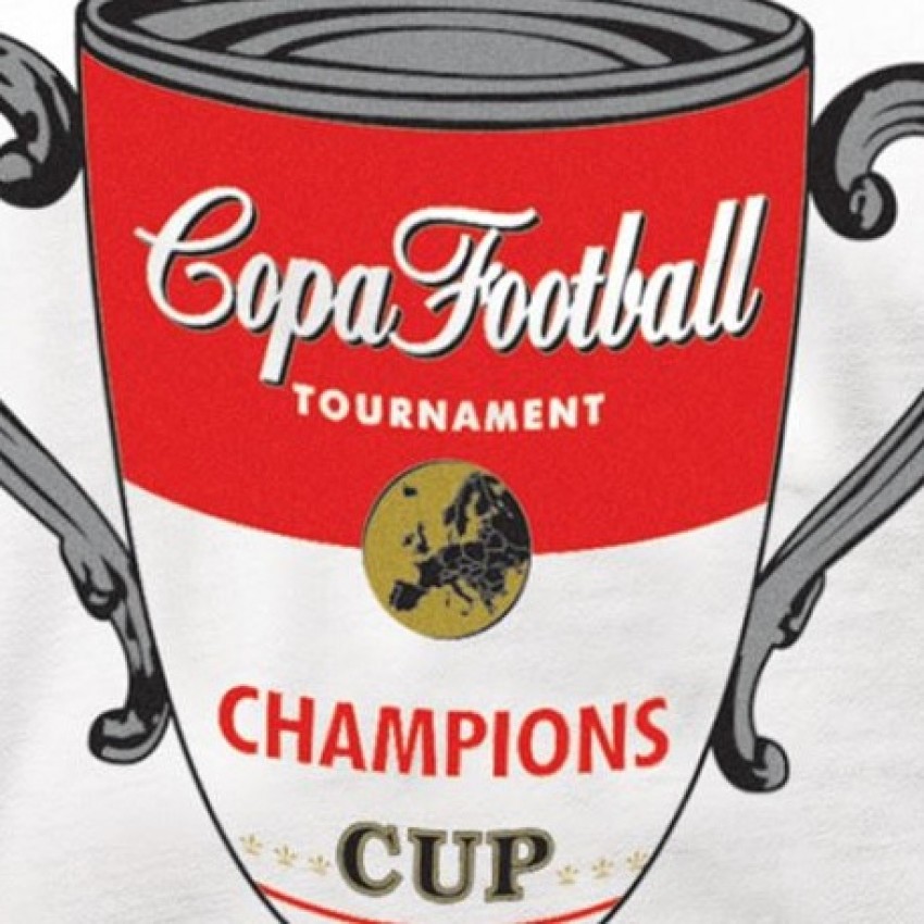 Футболка с принтом COPA Champions Cup белая