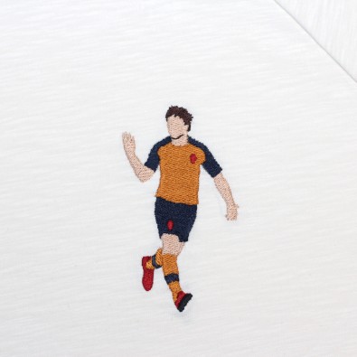 Футболка с вышивкой Arshavin | Arsenal белый меланж