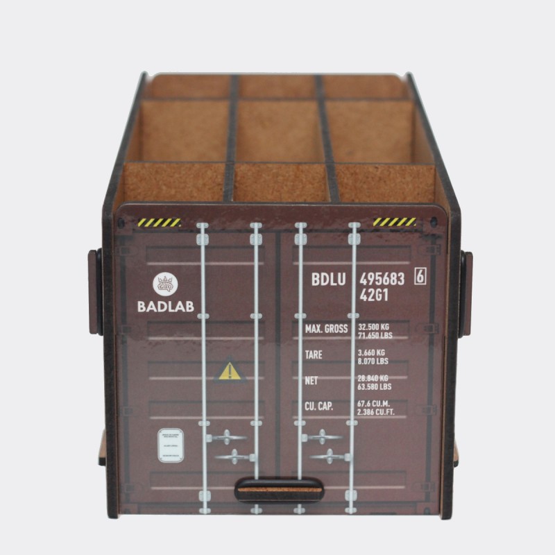 Настольный органайзер Cargo Container (коричневый)